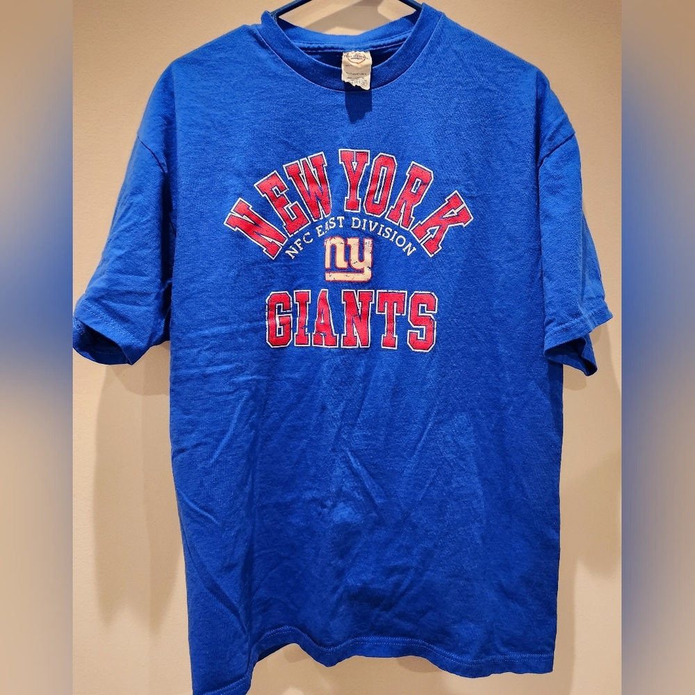 NEW YORK GIANTS BLUE NFL TSHIRT MEN SI.com Delta pro weight XL NFC East Division